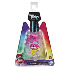 DREAMWORKS TROLLS World Tour Poppy  Collectible Doll with Ukulele Accessory  Toy Figure Inspired by The Movie Trolls World Tour (n/a)