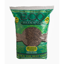 ?ko senget?j 99 % st?vfrit papir senget?j til sm? k?ledyr og fugle Eco Natural 4,5L - Sikkert rent Ideelt rede- og gravemateriale for komfort