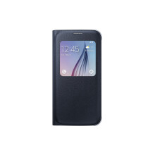 Samsung S -View Flip Cover per Samsung Galaxy S6 - Black Sapphire