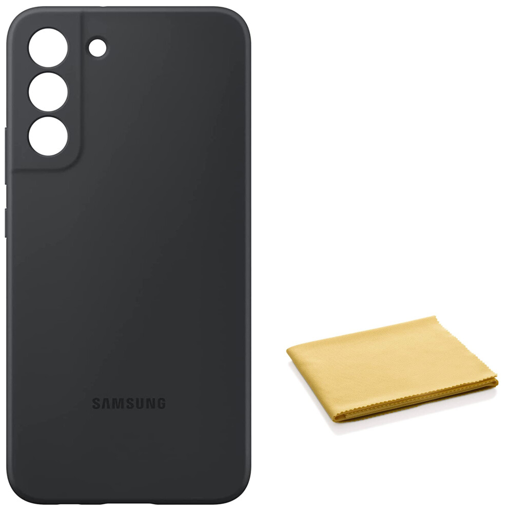 Samsung Galaxy S22+ Plus Silikonhlle, Schutzhlle Frs Handy, Weicher, Glatter Schutz, Schlankes Design, Mattes Finish Inklusive Mikrofaser-Re-image