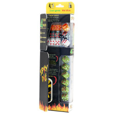 Spicy Dice 4-Fun Pack: Det ultimative familiespil til fester Spilaftener og bordsjov - Et kast-og-skriv terningespil fuld af strategisp?nding og