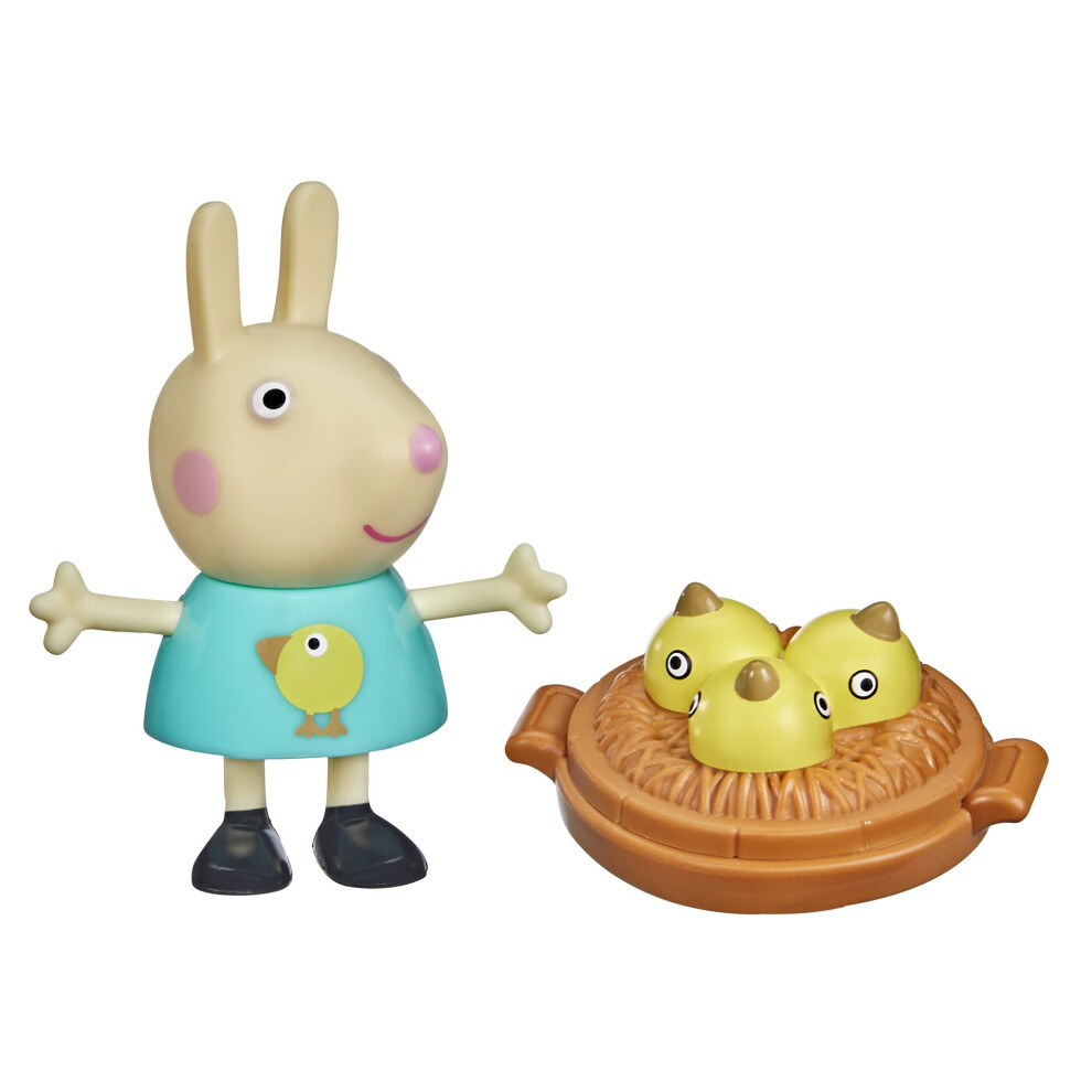 Peppa Pig Peppas Adventures Peppas Fun Friends Preschool Toy Rebecca Rabbit Figure Ages 3 And Up
