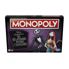 Hasbro Gaming Monopoly: Disney Tim Burton's The Nightmare Before Christmas Edition, Brettspiel, lustiges Familienspiel fr Kinder ab 8 Jahren (exklus