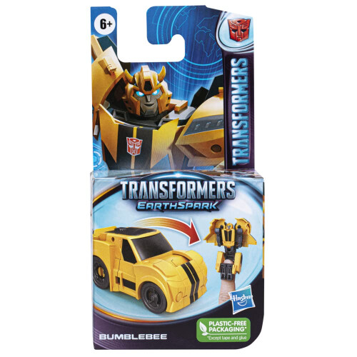 Transformers Transformers EarthSpark 6 cm Tacticon Bumblebee figurrobotleksak fr barn 6+ 2