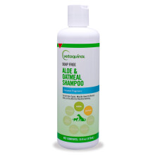 Vetoquinol Aloe & Oatmeal Shampoo - Sk?nsom fugtgivende formel med kokosn?ddeduft til hunde og katte 16 oz