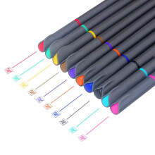 MyLifeUNIT Fineliner Color Pen Set 0,4 mm Frgad Fine Liner Skiss Ritpenna Paket med 10 olika frger