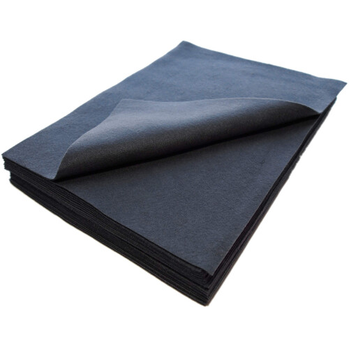 Playfulness Ever After Pacote de 20 folhas de feltro acrlico de 9 x 12 polegadas (cinza ardsia)