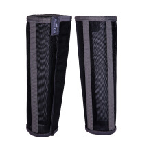 Professional's Choice Deluxe Fly Boots | Mesh traspirante | 4 pacchetto | Piccolo nero