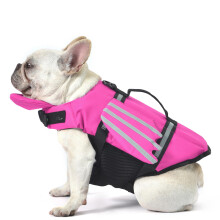 Petglad Dog Life Jacket Wings Colete salva-vidas para ces com ala de resgate flutuante de queixo para ces pequenos, mdios e grandes, flutua