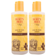 Burt's Bees for Pets Paw and Nose Lotion with Rosemary and Olive Oil 2pk 99.7% Natural Origin Formulas Dog Paws and Pad Moisturizer Caine Nos
