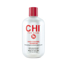 CHI for Dogs Shed Control Shampoo pro psy 16 unc | Nejlep ampon proti boude psu | Vyven pH bez sulftu a parabenu pro psy Vyrobeno v USA