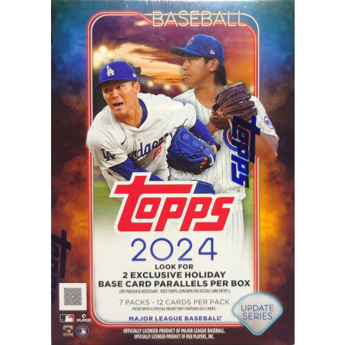 Topps 2024 Baseball Update Series - 84 Counting Card Value Box