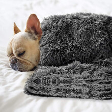 Petbuy Cobertores de cama para ces de estimao Fofos de l para ces Cobertores de dormir Tapete macio para cachorrinhos Gato Gatinho S M L XL