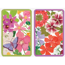 CASPARI BRIGHT PLAGACH CARDE JUMBO HALSTED FORAL 2 DECKS (PC148J)