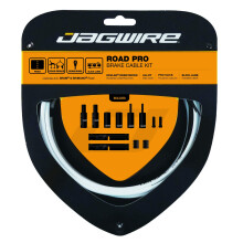Jagwire PCK203 White Road Pro Bremssatz Shimano/SRAM