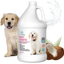 PET CARE Sciences 1 galonov ampon a kondicionr pro tenata - ampon pro citlivou pokoku psu proti sveden - Kokosov olej Ovesn ampon pro tena