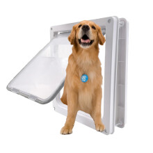 Porta magnetica per cani di grandi dimensioni Grestorm per animali domestici fino a 100 libbre 16,9 """" ? Porta per cani da 13,9"" adatta per porte