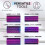 Kiara Sky Purple Dring Bits for E-File One Force (5-en-1) 3