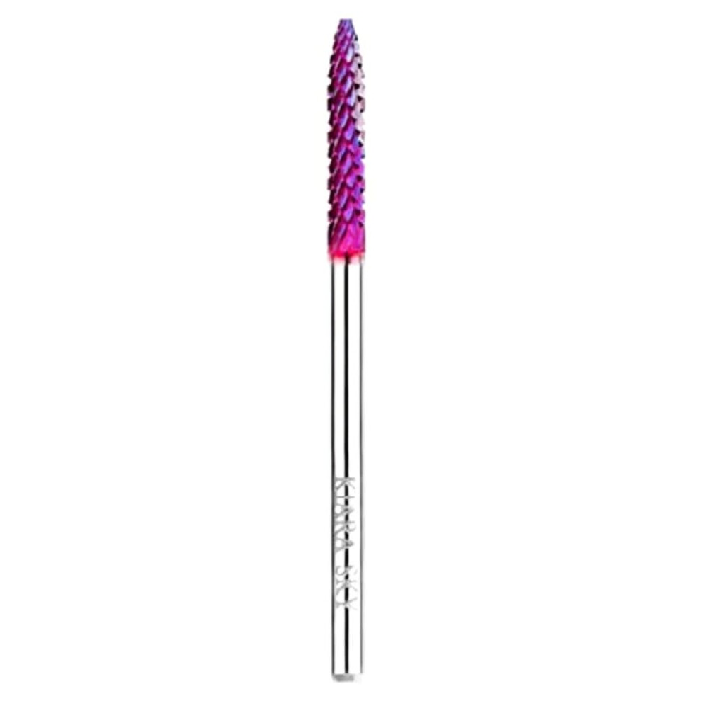 Kiara Sky Purple Drill Bits For E-File Nail Drill (Under Nail Cleaner)