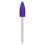 Kiara Sky Purple Drill Bits for E-File Nail Drill (Typhoon Bit (Medium)) 1