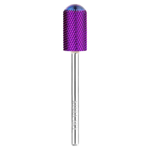 Kiara Sky Purple Drill Bits for E-File Nail Drill (Large Smooth Top (Medium))