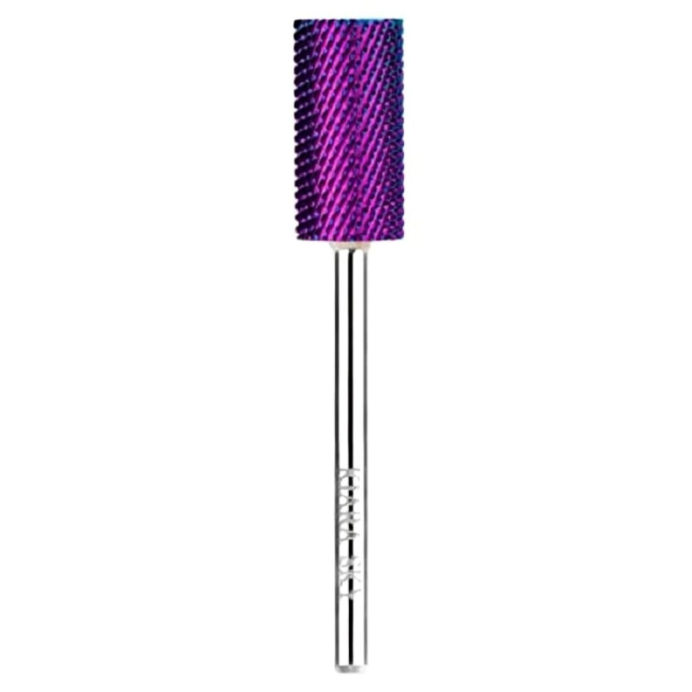 Kiara Sky Purple Drill Bits For E-File Nail Drill (Large Barrel (Medium))