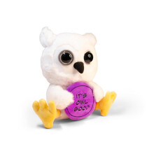 Punchkins Uil Pluche - It's Owl Good Grappige Pluche, Cadeau voor Dierenliefhebbers