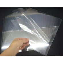 ZHluja 10-pack 10 mil 12-inch-bij-12-inch blanco sjabloonblad voor lasersnijden van vinyl Transparant PET-acetaat Mylar stencilgereedschappen en