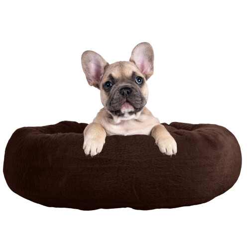 Bedsure Groot hondenbed wasbaar - 89x63x17cm Hondenbankbedden met antislipbodem, afneembare wasbare hoes, zachte mand voor huisdieren, rechthoekige huisdierenbedden voor honden, grijs
