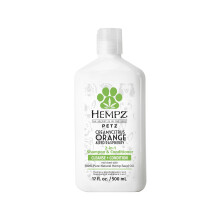 Hempz Petz Dog Shampoo & Conditioner Krmove citrusov pomeranc & cerven malina 2v1 bylinn ampon a kondicionr 17 oz.