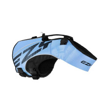 Colete salva-vidas para ces EzyDog DFD X2 - Colete salva-vidas ajustvel para natao com flutuao contnua no pescoo e acabamento reflexivo e