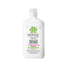 Hempz Petz Dog Shampoo Krmov citrusov pomeranc a cerven malina bylinn deodoracn cistic prostredek 17 oz.
