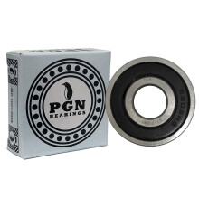 PGN (10er-Pack) 6303-2RS-Lager geschmiertes, abgedichtetes Chromstahl-Kugellager 17 x 47 x 14 mm groe Lager mit Gummidichtung und Untersttzung