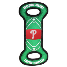 MLB PHILADELPHIA PHILLIES Baseball Field Dog -lelu, jossa kaksoisreunaompeleet ja sisδinen SQUEAKER