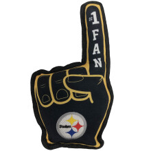 NFL Pittsburgh Steelers #1 FAANLELU KOIRILLE JA KISSOILLE. PARAS KYTKE PET-LELU, jossa on sisempi SQUEAKER