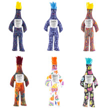Dammit Doll - Classic Random Color Stress Relief - Gag Gift - 6 Dolls