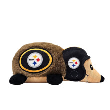 NFL Pittsburgh Steelers Pehmolelu koirille ja kissoille Hieno pehmeä lemmikkilelu hauskanpitoon ja interaktiiviseen leikkimiseen koiran purulelu ja S