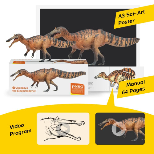 PNSO Prehistoric Dinosaur Models (66 Chongzuo The Sinopliosaurus) 2