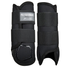 Professional's Choice Pro Performance Elite XC Boots | Par delantero | Negro | Medio