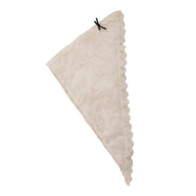 Delicate Embroidery Kerchiefs Teens Girl Summer Spring Hair Scarf Sheer Triangle Hairband for Women Photo Shoot Tool