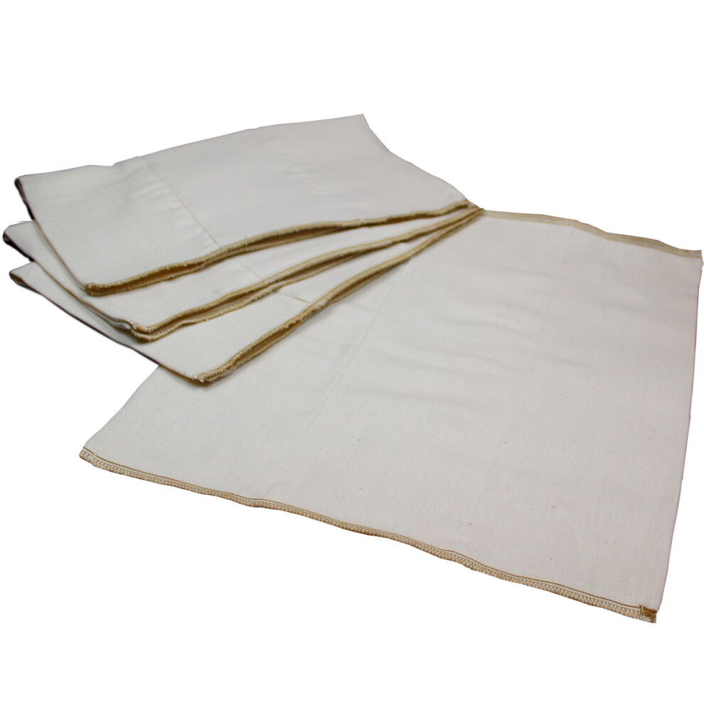 OsoCozy Better Fit Unbleached Prefold Cloth Diapers -100% Cotton  Gauze Weave  Sized for Tri Folding - Size 3 - (Toddler 4x8x4 Fits 25-45 lb.) - 1 Doz-image-OPC-PHFNVJK-NEW