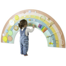 Play Platoon Pannello da Parete Sensoriale per Bambini Muro di Attivit Tavola da Gioco per Bambini 1-3 Lavagna Sensoriale - 64x32 pollici Arcoba