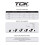TCK Elite Finale fodboldstrmper (Columbia Blue Medium) 4