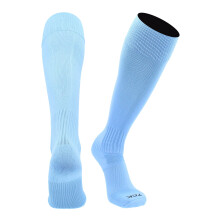 TCK Elite Finale Soccer Socks (Columbia Blue Medium)