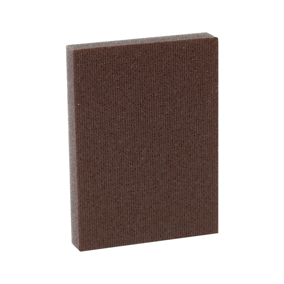 3M Safety PRPD-100 3M Pro-Pad Sanding Sponge 2.88-in by 4-in by .5-in 100 Grit 54-Pack Brown 54 Count