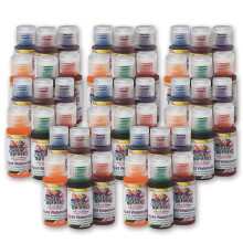 S&S Worldwide Color Splash! Vloeibare aquarelverf 8 elk van 6 levendige kleuren 1-oz druppel-dispensieve flessen voor alle waterverfschilderijen