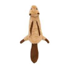 Best Pet Supplies 2-in-1 Stuffless Squeaky Dog Toys with Soft Durable Fabric for Small Medium and Large Pets No Stuffing for Indoor Play Hol