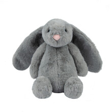 Best Pet Supplies Interactive Bunny Buddy Dog Toy with Crinkle and Squeaky Enrichment for Small and Medium Breed Puppies or Dogs Cute and Plush