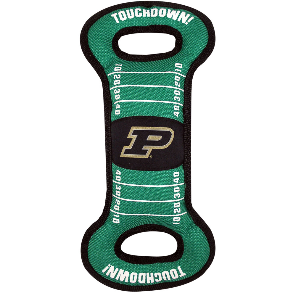 Photos - Other Pet Supplies Pets First NCAA Football Field Dog Toy with Squeaker. - Purdue Boilermakers - for Tug Toss and Fetch. - Tough& Durable PET T