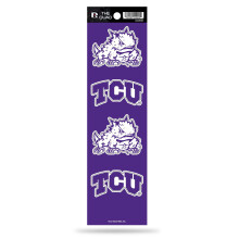 Rico Industries NCAA TCU Horned Frogs Quad Decal